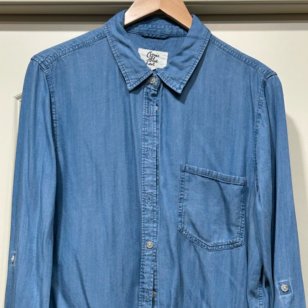 Chambray button down